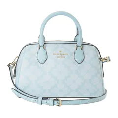 新品 ケイトスペード kate spade ハンドバッグ ダッフル クロスボディ ブルーグロウマルチ