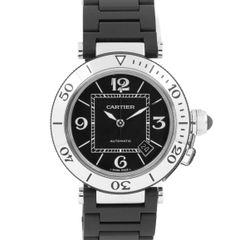 カルティエ Cartier パシャ W31077U2 Cartier Pasha  自動巻き 腕時計 メンズ・ユニセックス 黒