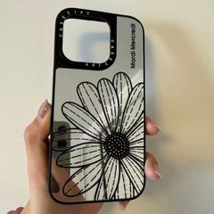 新品 デイジー CASETiFY ケースティファイ iPhone用ケース 耐衝撃 鏡面 きょうめんスマホケース iPhone16ケース iPhone15proケース iPhone14ケース iPhone13ケース iPhone12ケース 多機種対応