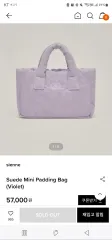 sienne(シエンヌ) ミニパッド入りバッグ 新品