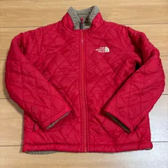 ★ボアフリースジャケット★リバーシブルジャケット 両面刺繍ロゴ The North Face ザノースフェイス キッズ120サイズ