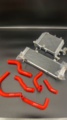 RZ250 RZ350 アルミラジエーターホースset GPI社外ラジエター4l3 4u0