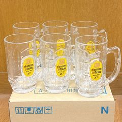 新品:未使用】375ml 角ハイジョッキ 6個セット - メルカリ