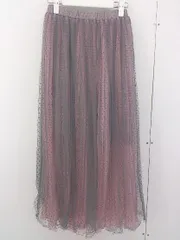 lissi Boutique ウエストゴムドットチュールスカート 07650のサムネイル