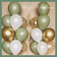 【18点セット】くすみカラー バースデー バルーン 誕生日 風船 装飾 フォト