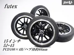 コペン　純正ホイール　15インチ　165/50R15 4本セット+タイヤ1本 ダイハツ コペン 純正 15in 4.5J +45 PCD100 165/50R15 ノーマル
