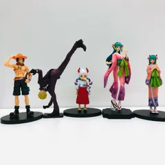 【物流センター】 中古 フィギュア ワンピース 幼少期ヤマト サンジ エース ほか 5体セット 【720】
