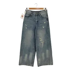 ジバンシィ GIVENCHY ダメージワイドデニムパンツ  y2k レディース JPN：M のサムネイル