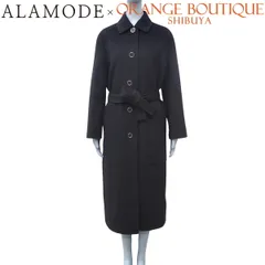 ♫エルメス ロングコート 38 ブラック ダークグレー ヴィンテージ ♫エルメス ロングコート 38 ブラック ダークグレー