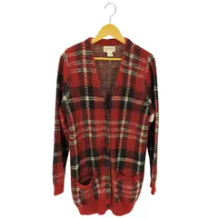 デニムアンドサプライ ラルフローレン DENIM & SUPPLY RALPH LAUREN チェック柄 アクリル モヘア混 ウール 長袖カーディガン メンズ JPN：XL のサムネイル