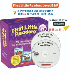 【新品】First Little ReadersE&Fセット マイヤペン対応最高品質版　絵本16冊　CD付　箱付　マイヤペン対応　洋書　英語絵本 英検 スカラスティック ファーストリトルリーダーズ 　CTP 　PeppaPig