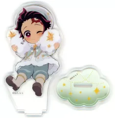 【中古】アクリルスタンド・アクリルパネル 竈門炭治郎 「鬼滅の刃×ufotable Cafe/マチ★アソビCAFE×ufotable DINING クリスマスイベント2024 ランダムアクリルスタンドA」