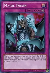 マジック・ドレイン 魔法カード マジックドレイン【スーパー】{TB-21}《罠》