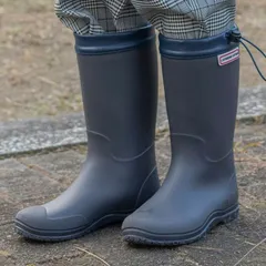 【ネイビー2】折りたたみレインブーツ 長靴 キッズ キャサリンコテージ TAK
