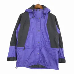 90年代 THE NORTH FACE ノースフェイス GORE-TEX ゴアテックス マウンテンライトジャケット パーカー ブルー(レディース M)中古 古着 O5272