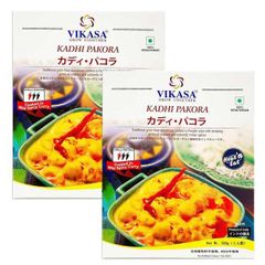 レトルトカレー ⑥カディ・パコラ Vikasa Kadhi Pakora 2人前300g×２辛さ1（マイルド)