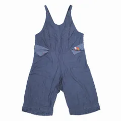 アルベロベロ ALBEROBELLO オレボレブラ サロペット オールインワン つなぎ ブタさん 刺繍 ネイビー レディース 【中古】