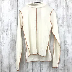 新品【 AZUL by moussy 】アズールバイマウジー メロウシャーリングトップス アイボリー M