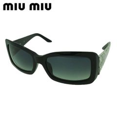 希少 レア miu miu ミュウミュウ サングラス SMU05G 王冠 Y2K - メルカリ