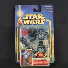 【輸入フィギュア・未開封品】  トミー ハズブロ スター・ウォーズ エピソード2 ベーシックフィギュア　スーパー・バトル・ドロイド