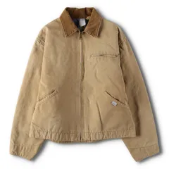 古着 80年代 カーハート Carhartt 100周年モデル デトロイトジャケット ダックワークジャケット USA製 メンズL相当/evb009261