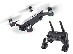 新品未開封　dji ドローン　spark本体&コントローラ&プロペラガード BEEPでドローンもいいじゃない？】7年前ですでにレトロ枠！DJIの