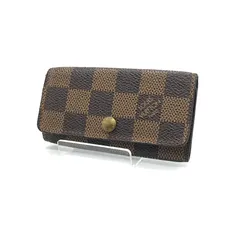 【倉吉店】 中古 LOUIS VUITTON | ルイ・ヴィトン キーケース ダミエ ミュルティクレ4 N62631 ダミエ 【125】
