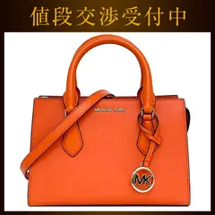 マイケルコース 2way バッグ オレンジ 35S3G6HS5L