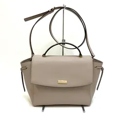 🌟大口店完全閉店SALE🌟＊kate spade＊美品👜✨保存袋付き ケイトスペード 2wayバッグ　ライトベージュ　ショルダーバッグ　ハンドバック　#ks