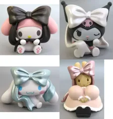 【中古】トレーディングフィギュア 全4種セット 「サンリオキャラクターズ バレエリボンフィギュア」