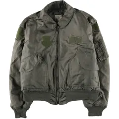 古着 米軍実品 90年代 アルファ ALPHA CWU-45/P ミリタリー フライトジャケット USA製 メンズXL相当 ヴィンテージ/evb009578