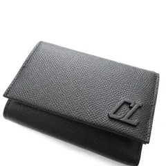 2025◆最新作◆ christian louboutin ◆クリスチャン ルブタン ◆CLロゴ レザー 3つ折り 財布 ウォレット Groovy コインケース付◆ブラック 黒◆コンパクト財布 GROOVY TRIFOLD WALLET【新品・未使用・正規品】のサムネイル