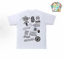 【今日特価】BAPE バイカラー グラフィティ T-1