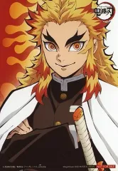 【中古】キャラカード 煉獄杏寿郎 特製ブロマイド 「鬼滅の刃 G.E.M.シリーズ てのひら煉獄さん」 プレミアムバンダイ・メガトレショップ購入特典