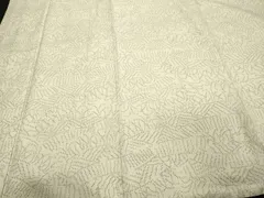 平和屋着物■上質な紬　抽象文様　正絹　逸品　DAAK0226ud