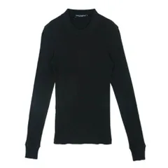 美品 DOLCE&GABBANA モノグラム ロゴ柄 長袖 薄手 カットソー 美品 DOLCE&GABBANA モノグラム ロゴ柄 長袖 薄手 カットソー