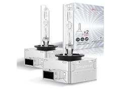 ★Sinoparcel D1S/D1C/D1R HID ヘッドライトバルブ 6000K, 車検対応 純正交換 3600lm 12V/24V兼用 35W, キセノンXenon Hi/Loビーム, 2個入り