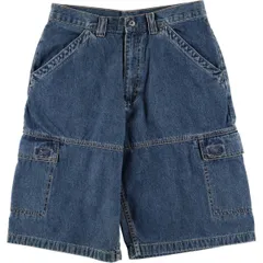 古着 ラングラー Wrangler デニム ハーフパンツ レディースL(w30)相当/eaa538529