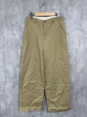 URBAN RESEARCH アーバンリサーチ ベーシック ワイド チノ パンツ size38/ベージュ ■◇ レディース
