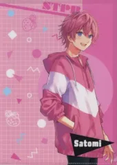 【中古】クリアファイル さとみ(すとろべりーぷりんす) A4クリアファイル 等身 「2021 summer オフィシャルグッズ」 A4クリアファイルくじ(2021夏ver.!!)景品