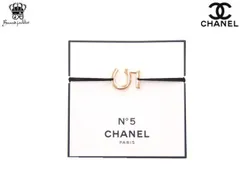シャネル ノベルティ No.5 ブレスレット N°5 PARIS ゴールド フリーサイズ CHANEL PARFUMS【New 新品】