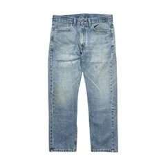 USA 古着 Levis リーバイス 505 ストレート ジーンズ デニムパンツ ジーパン W34 L30 ブルーデニム CA0647