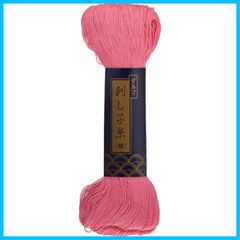 【特価セール】ダルマ 刺し子糸 細 170m col.23 梅 01-2110