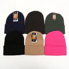 ニット帽 ワッチキャップ newhattan ニューハッタン ニットカフキャップ スキー帽子 人気ブランド アメリカブランド 秋冬コーデ アクリル100% 男女兼用 全9色 USA直輸入モデル 送料無料 S80