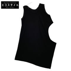 Y's ワイズ YG-D01-011 22SS ﾌﾞﾗｯｸ ｱｼﾝﾒﾄﾘｰﾄﾞﾚｰﾌﾟﾜﾝﾋﾟｰｽ 1