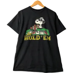 古着 ヘインズ Hanes SNOOPY スヌーピー キャラクタープリントTシャツ メンズL相当/eaa588210のサムネイル
