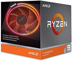 【中古】AMD Ryzen 9 3900X with Wraith Prism cooler 3.8GHz 12コア / 24スレッド 70MB 105W【国内正規代理店品】 100-100000023BOXのサムネイル