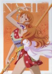 [중고] 잡화 나미 비주얼 시트 컬렉션 [이치 반 쿠지 원피스 EX ONE PIECE GIRL'S COLLECTION 패 노황] F상