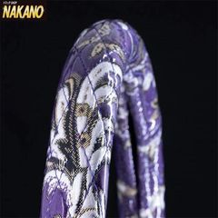 トラック用 ハンドルカバー S 36~37cm/2HS45~46cm シングルダイヤキルト 華恋 パープル ビニール付きのサムネイル