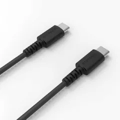 【 新品 未開封 】 カシムラ USB充電＆同期ケーブル 1.2m Type-C-C ブラック AJ-661 未使用 送料無料